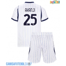 Camisa de time de futebol Inter Milan Manuel Akanji #25 Replicas 2º Equipamento Infantil 2026-27 Manga Curta (+ Calças curtas)